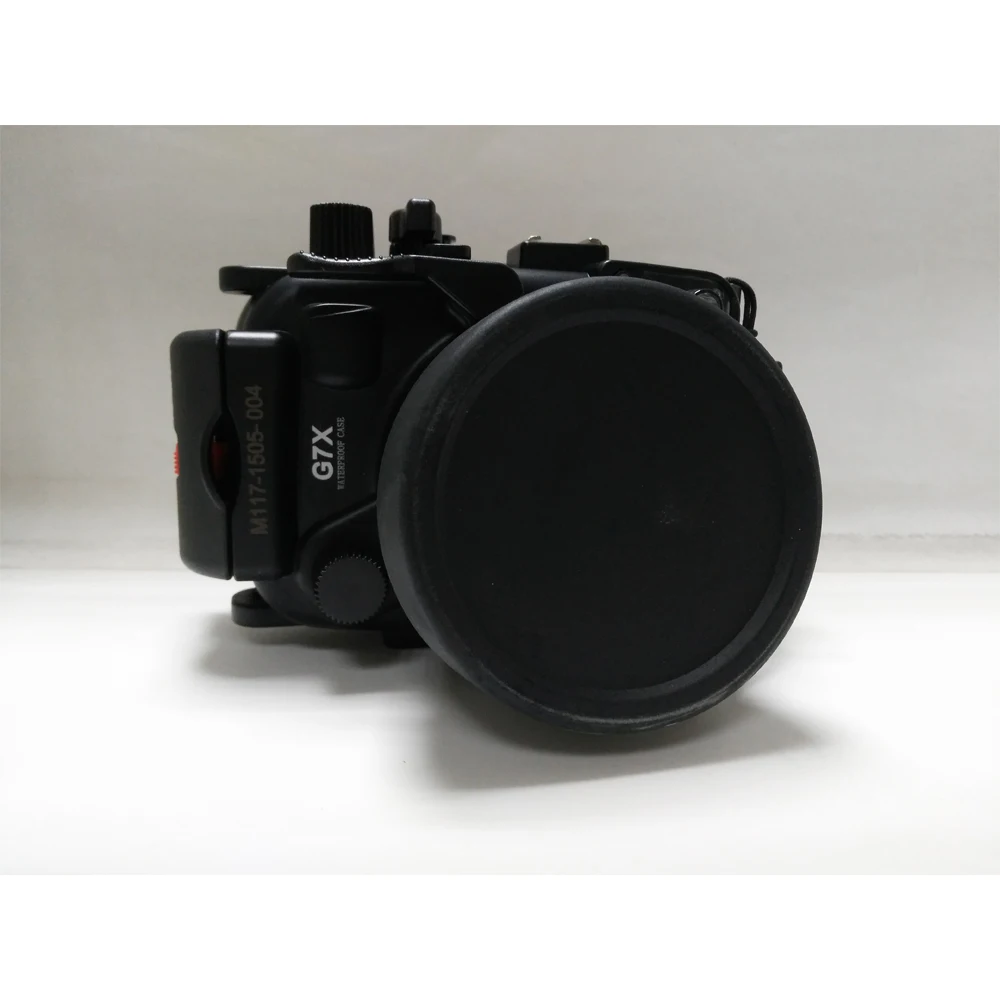 Meikon 40 м/130F подводный водонепроницаемый корпус камеры чехол для Canon G7X(8,8-36,8 мм)+ MEIKON красный фильтр 67 мм