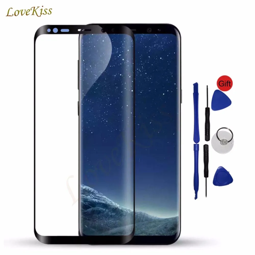 Сенсорный экран панель для Samsung Galaxy S8 + Plus G950 G955 G950F G955F G950FD сенсорный внешнее