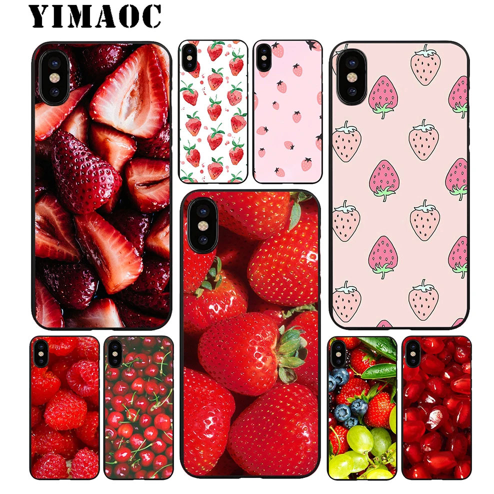 YIMAOC мозаичная картина Мягкий ТПУ Черный силиконовый чехол для iPhone X или 10 8 7 6 6S Plus 5