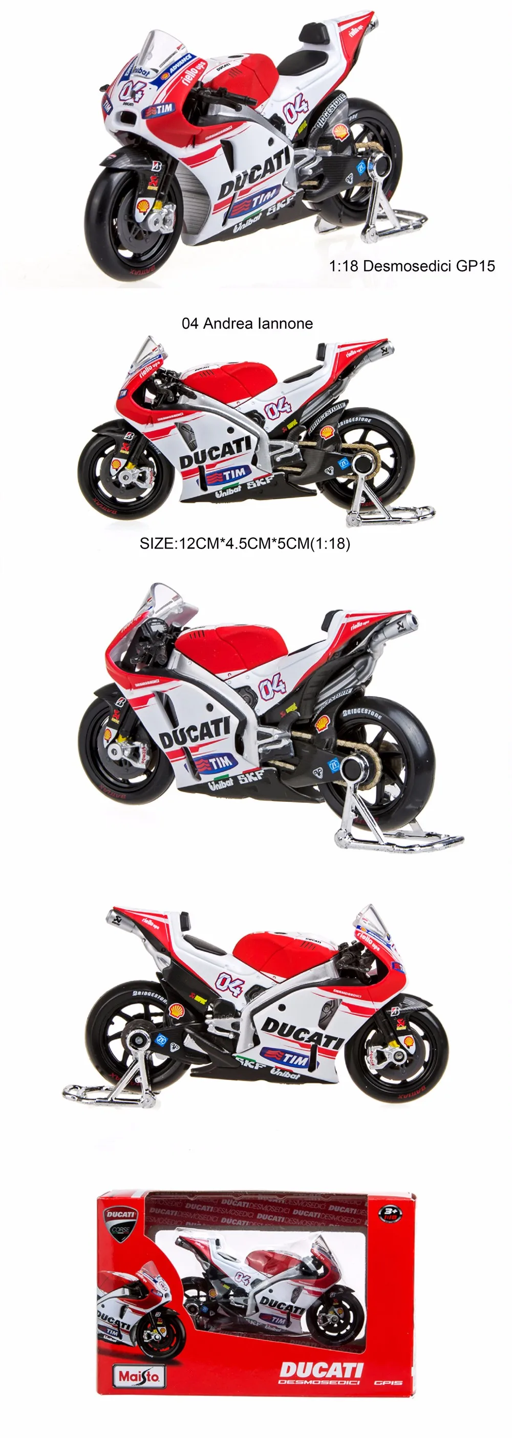 Модель Maisto Motorcyc Moto Racing 29#04# Andrea 1:18 Масштаб мотоцикл литье под давлением металлический велосипед миниатюрная гоночная игрушка для коллекции подарков