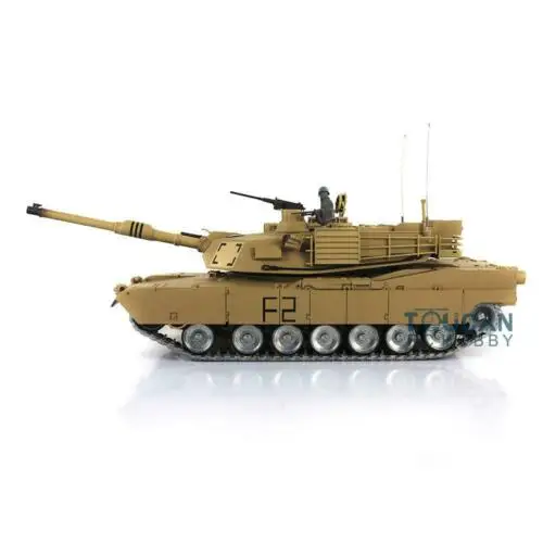 Henglong 1/16 масштаб 6,0 настроить Abrams rc Танк 3918 360 револьверная отдача ствола TH12945