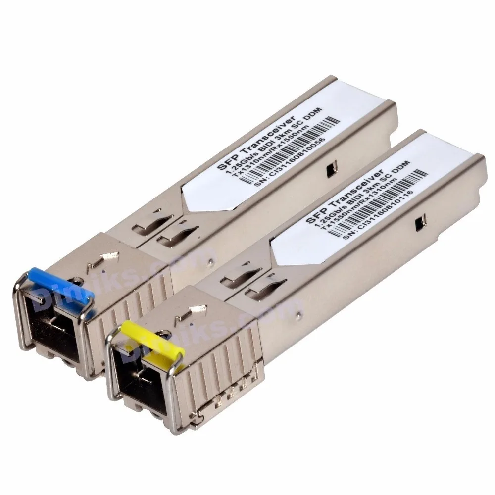 3 km SFP BiDi WDM 1G DDM 1310/1550 трансивер 10 модулей км|sfp bidi|sfp wdmsc sc |