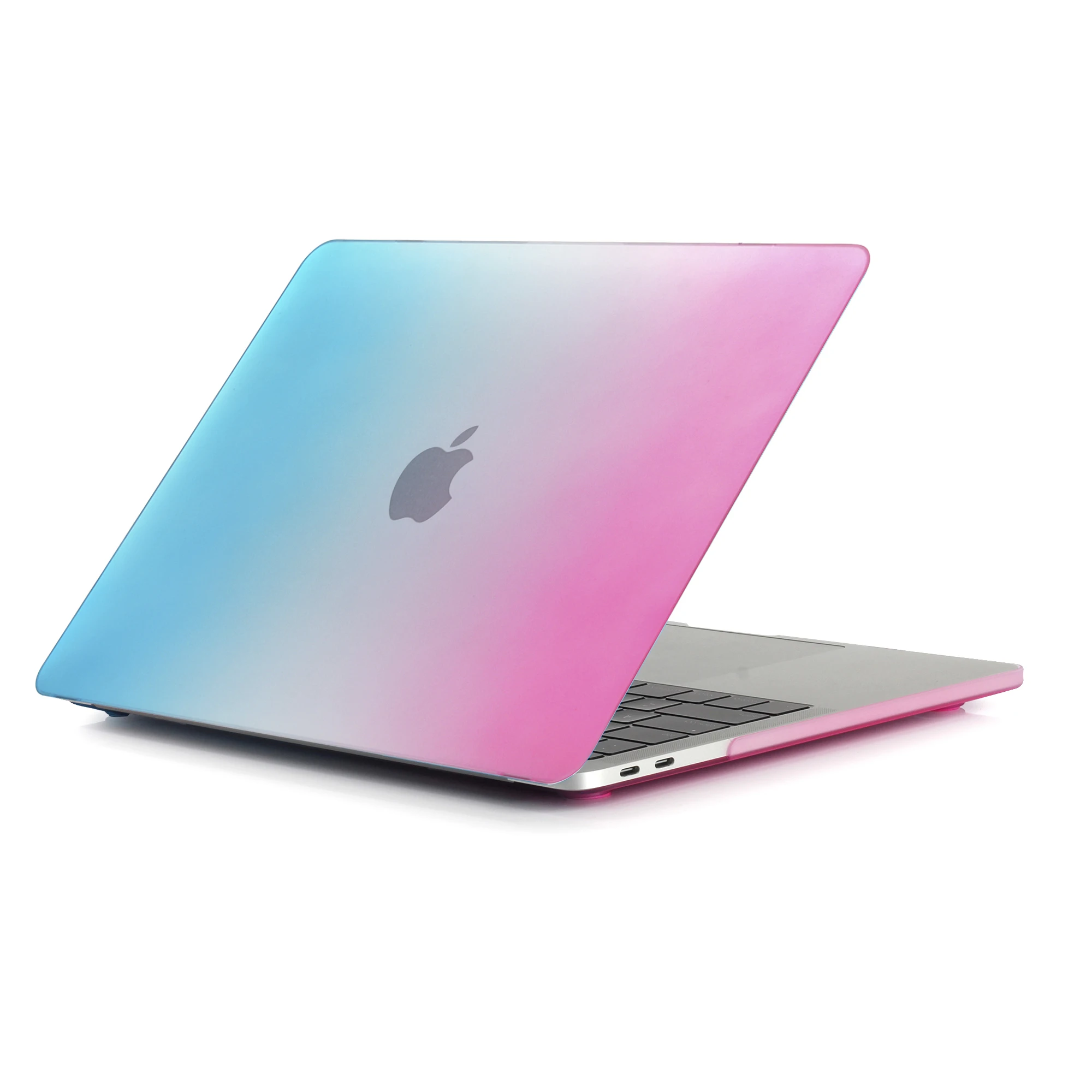 Радужный матовый чехол для Macbook Air 11 13 Pro 15 retina 12 дюймов Новый Ppro Touchbar A1706 протектор |