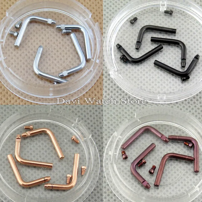 

316L Stainless steel watch case kit spring bar fit 45mm,47mm parnis watch