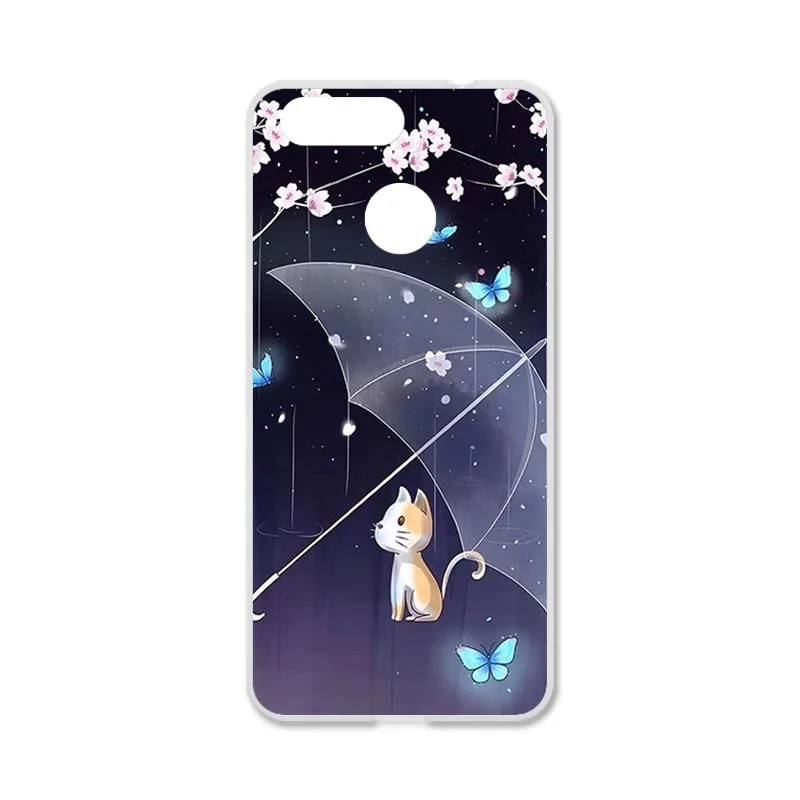 J117 Чехол для телефона s для zte Blade V9 Vita, силиконовый чехол для zte Blade V9 Vita, 5,45 дюймов, чехлы с фламинго, Nutella, Fundas Coque - Цвет: J117
