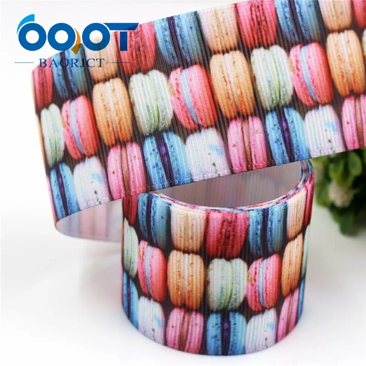 G-18716-614 OOOT BAORJCT G-18716-611 38 мм 10 ярдов мультфильм ленты тепловой передачи печатных grosgrain Свадебные аксессуары DIY материал - Цвет: G-18716-614