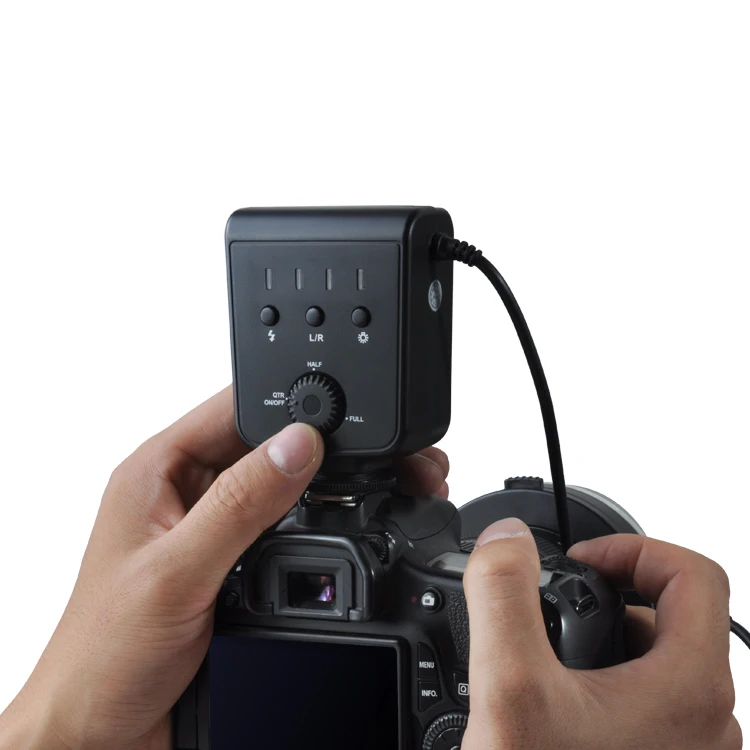 Aputure AHL HC100 CRI 95 + Марко светодиодная Кольцевая вспышка для фотосъемки подходит