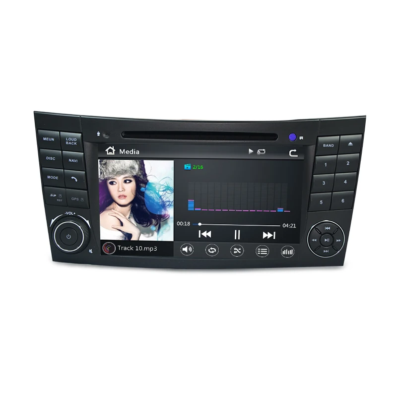 2016 Новый 2 Din Dvd-плеер Автомобиля Для Mercedes-Benz E Class W211 W209 W219 Радио Стерео Система