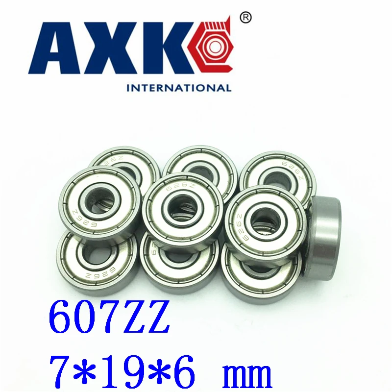 

50pcs/lot 607 607z 607zz 607-2z R1970zz 80017 7*19*6 Mm High Quality Miniature Deep Groove Ball Bearing