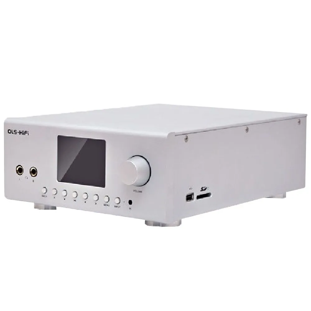 QLS QA860 AD1955 24bit 192 КГц DSD HiFi Цифровой Без Потерь музыкальный плеер Черный или