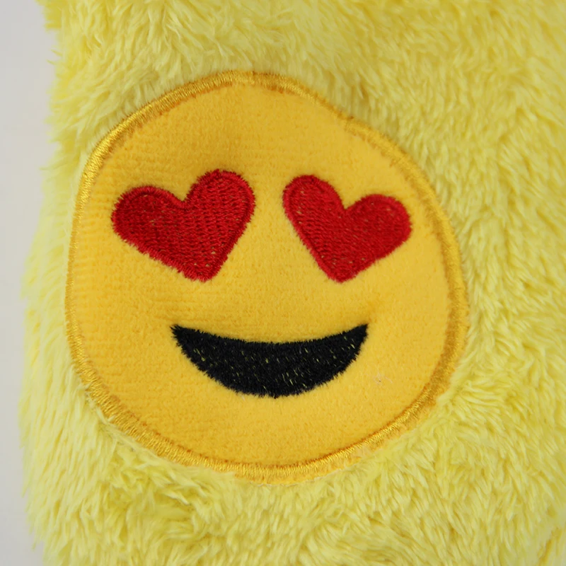Симпатичные emoji домашние женские шлепанцы смайлик Уход за кожей лица мягкие