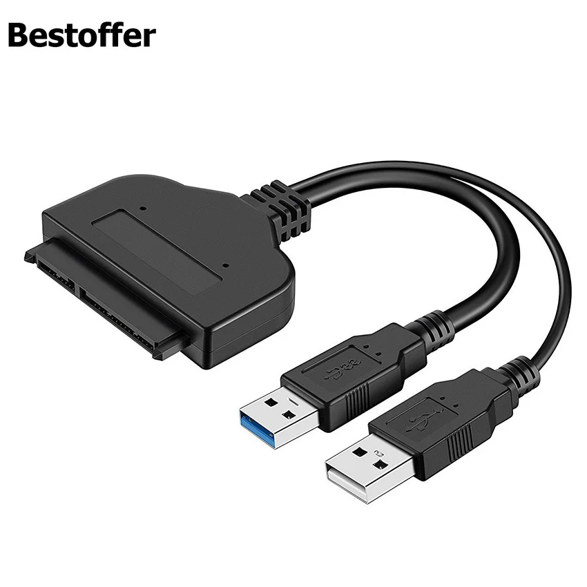 Переходник с USB 3 0 (5 Гбит/с) SATA 22 контакта | Компьютеры и офис
