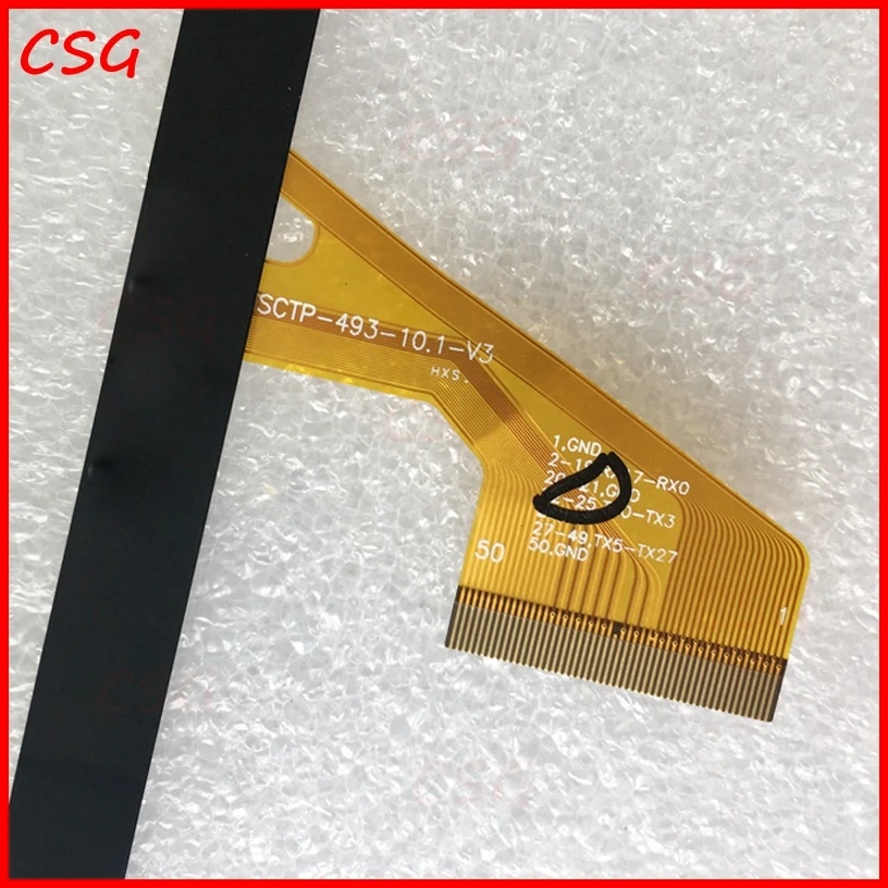 Сенсорный экран 10 1 дюйма для планшета белый или черный HSCTP 493 10.1 V3 сенсорная