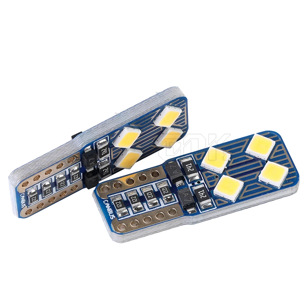 10pcs 2019 NEW Canbus T10 W5w 8smd 3030 New High Bright Led Width Lamp reading indoor lamp No Error Report clearance bulb 12V | Автомобили