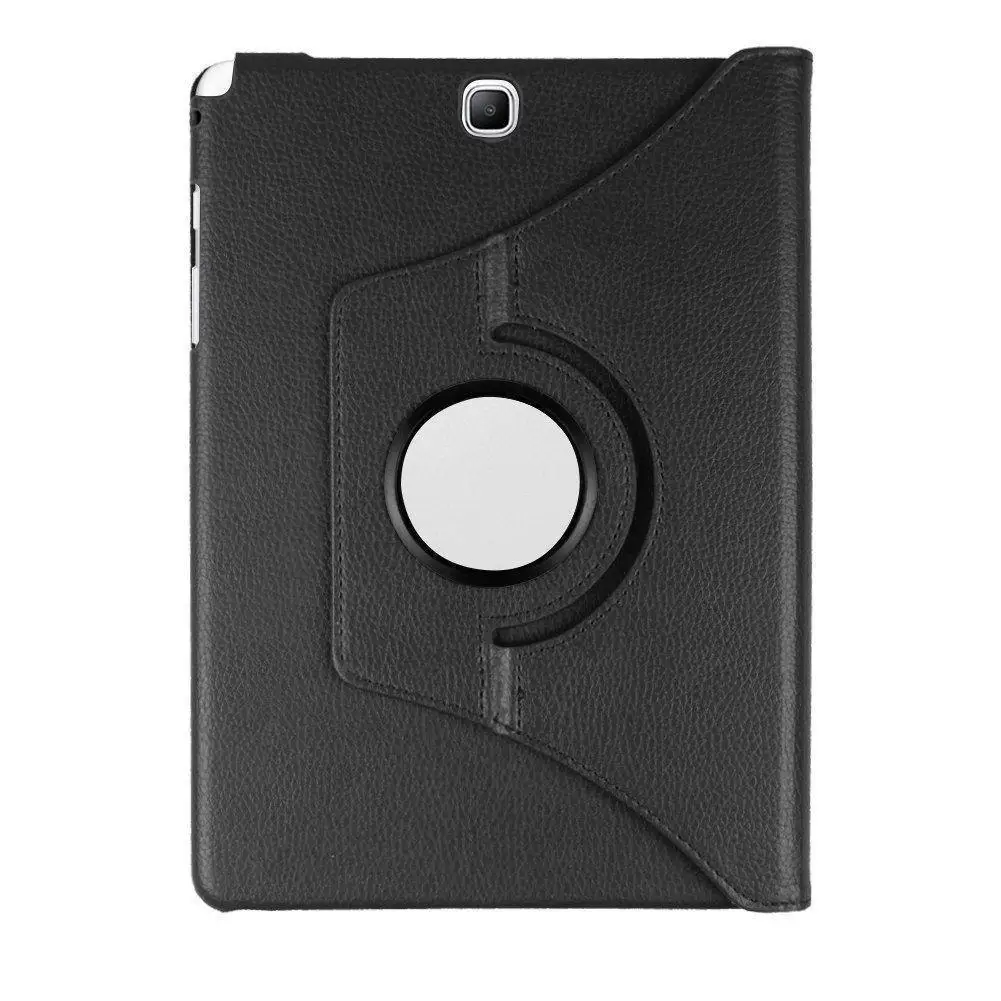 100% High Qualit 360 Rotating Bracket Flip Fashion Leather Cover For Samsung Galaxy Tab A 9.7&quot inch SM - T550 T555 | Компьютеры и