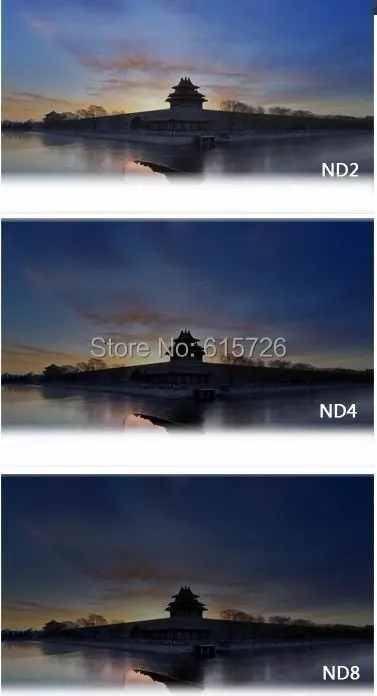 3 шт. G ND2 + G.ND4 G.ND8 фильтр нейтральной плотности для серии Cokin P|density filter|neutral density