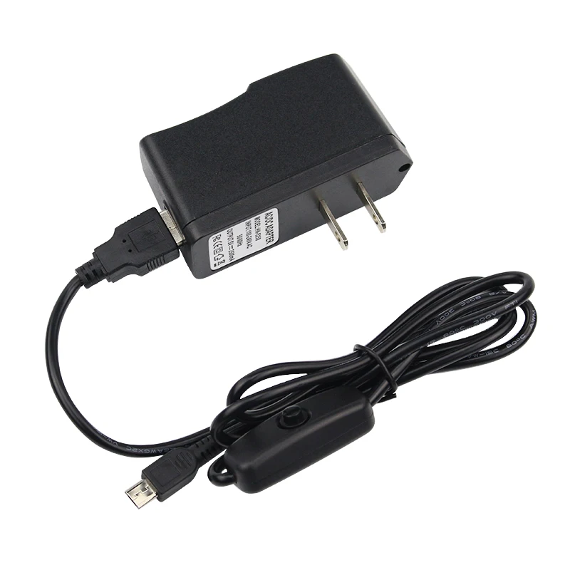 Кабель-адаптер питания для зарядного устройства 5 В 2 А телефона и Micro USB с