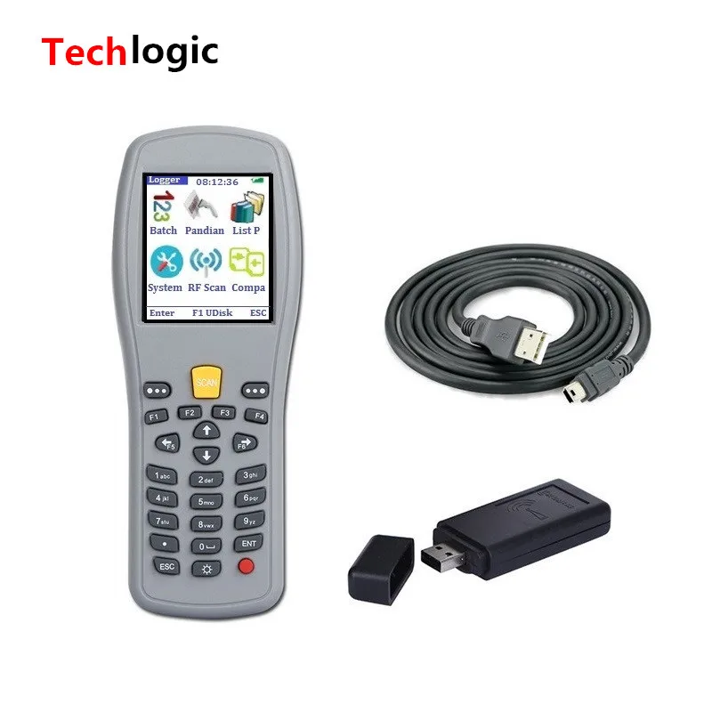 Techlogic X3 Беспроводной лазерный сканер штрихкодов Ручной терминала данных PDA для