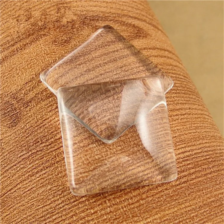 10/12/15/20/25/30/40mm Glass Square Cabochon Transparent Clear Cameo Cover Cabs Spacers Gem Beads For Jewelry Making | Украшения и