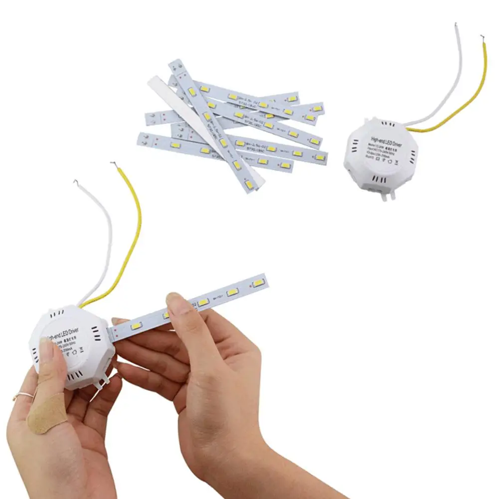 CASTNOO 220 В Светодиодная потолочная лампа Осьминог свет 5730SMD 12 Вт 24LED