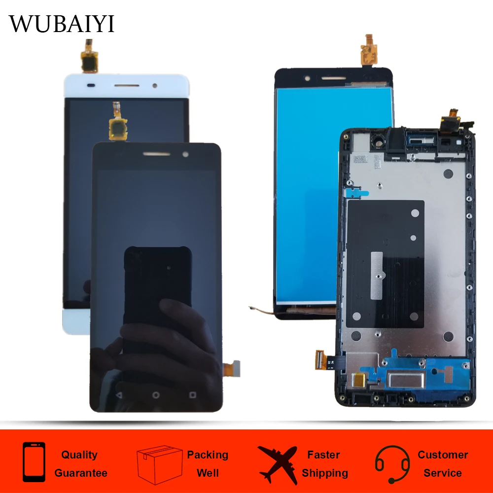 ЖК дисплей с рамкой для huawei Honor 4C сенсорный экран Fr G Play мини дисплей|Экраны