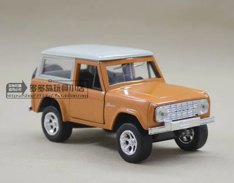 JADA масштаб 1:32 высококлассная модель автомобиля из сплава 1973 FORD BRONCO Suv