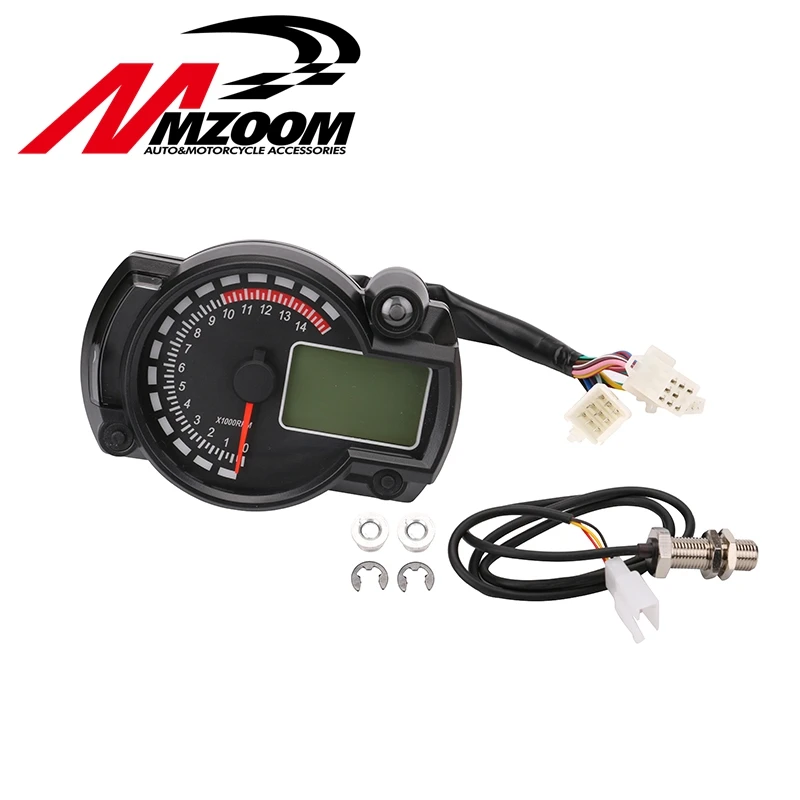 Новинка 2016 современный цифровой мотоцикл RX2N с вращением на 15000 об./мин. аналог ЖК дисплея спидометр