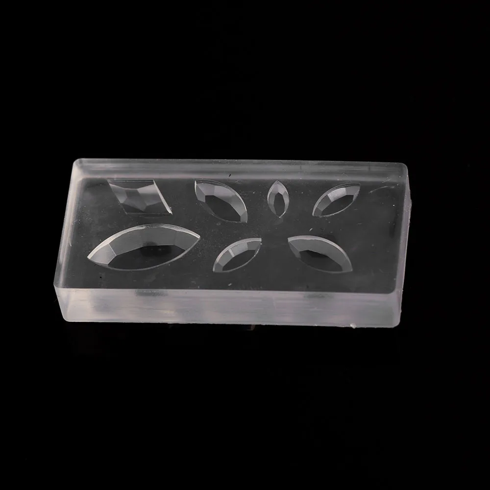 10 шт./компл. 3D акриловые форма для Nail Art украшения DIY дизайн силиконовые шаблоны