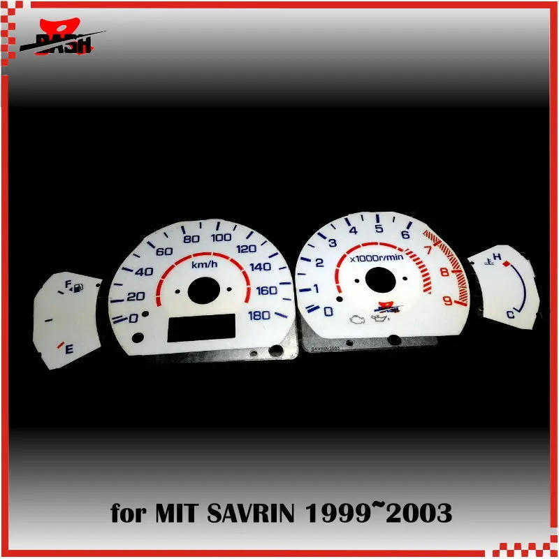 Индикатор свечения DASH EL для Savrin 1999 ~ 2003 обратное свечение белое лицо синее зеленое