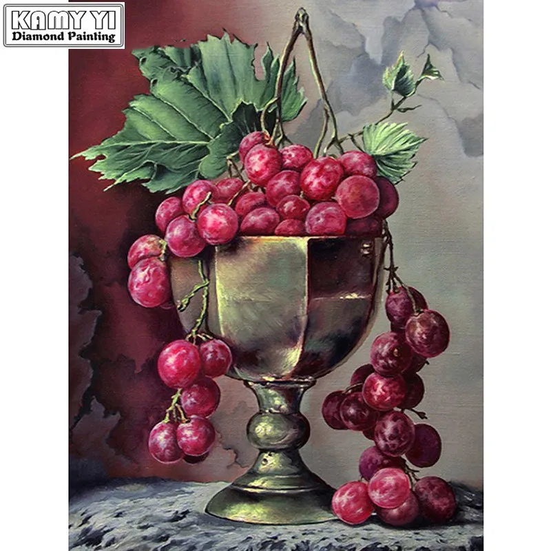 5D DIY алмазная живопись фрукты натюрморт полная вышивка мозаика распродажа