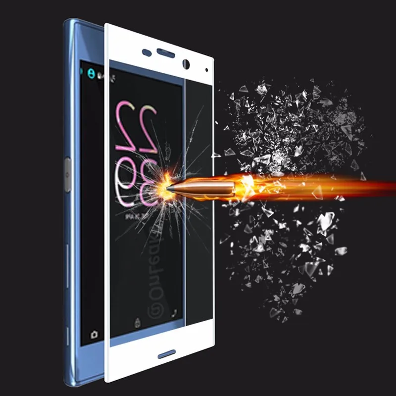 Для sony Xperia X compact закаленное стекло Protctor экран для sony Xperia X compact Xcompact полное покрытие защитная Пленка чехол