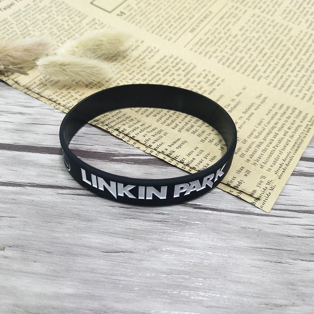 LINKIN PARK силиконовый браслет Rock Music Band браслет для женщин и мужчин
