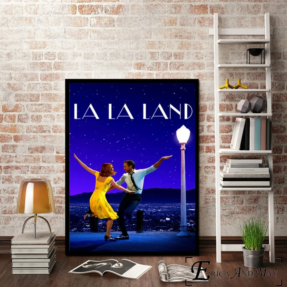 La Land музыка постер фильма иллюстрации печать картина маслом на холсте настенные
