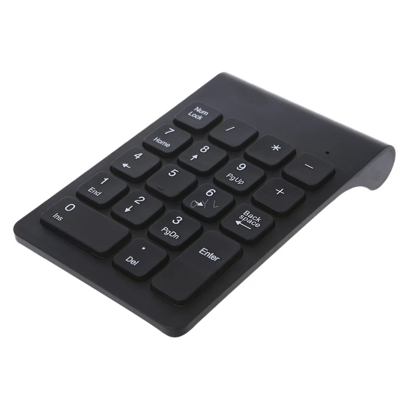 Новая портативная 2 4G Беспроводная цифровая клавиатура с USB цифрой Pad 18 клавиш