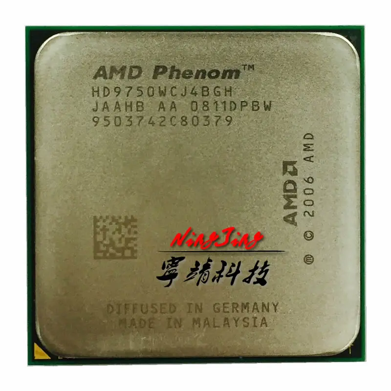 Четырехъядерный процессор AMD Phenom X4 9750 2 4 ГГц 95 Вт HD9750WCJ4BGH/HD975BWCJ4BGH Разъем AM2 + |