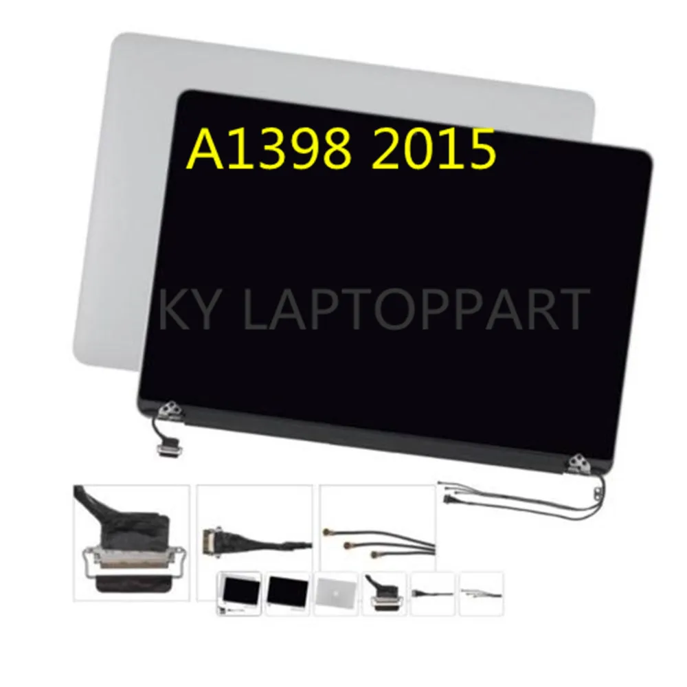 

For Apple MacBook Pro A1398 EMC 2909 2910 Retina LCD Laptop Screen Assembly Mid 2015 661-02532