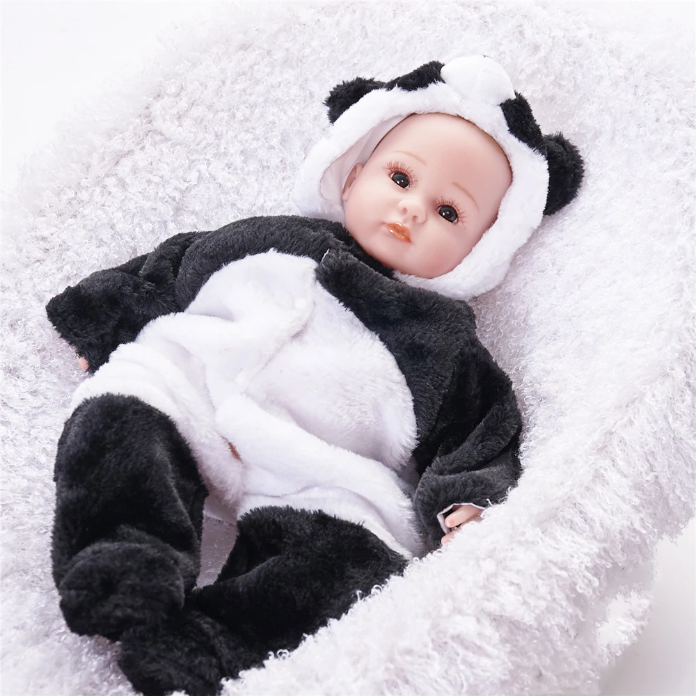 LEOOFU 18 дюймов милый bebe возрождается тело куклы силиконовые для новорожденных и