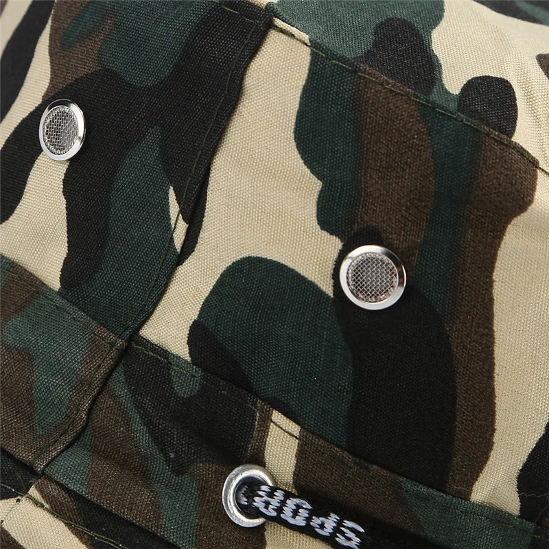 Helisopus новые летние шляпы в рыбацком стиле модные мужские и женские камуфляжные