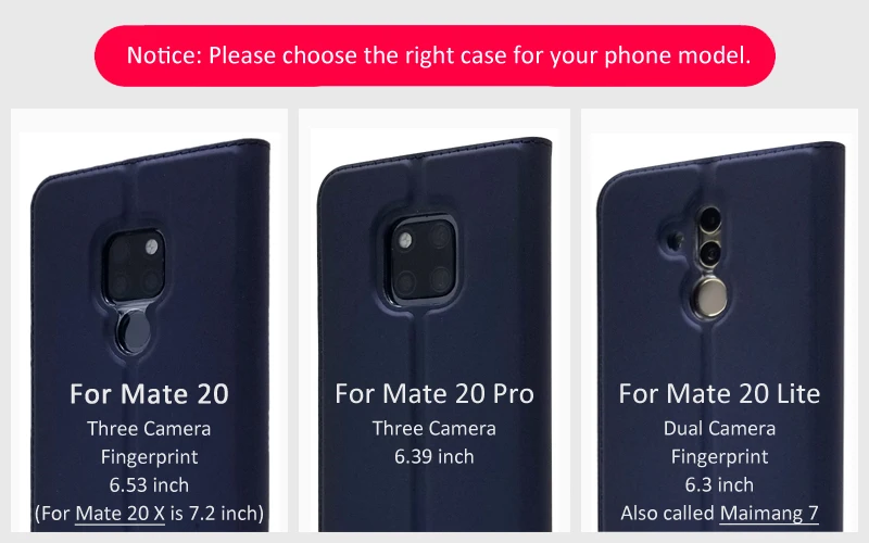 Кожаный чехол бумажник для Huawei Mate 20 флип Lite Pro X Mate20 X|Бамперы| |