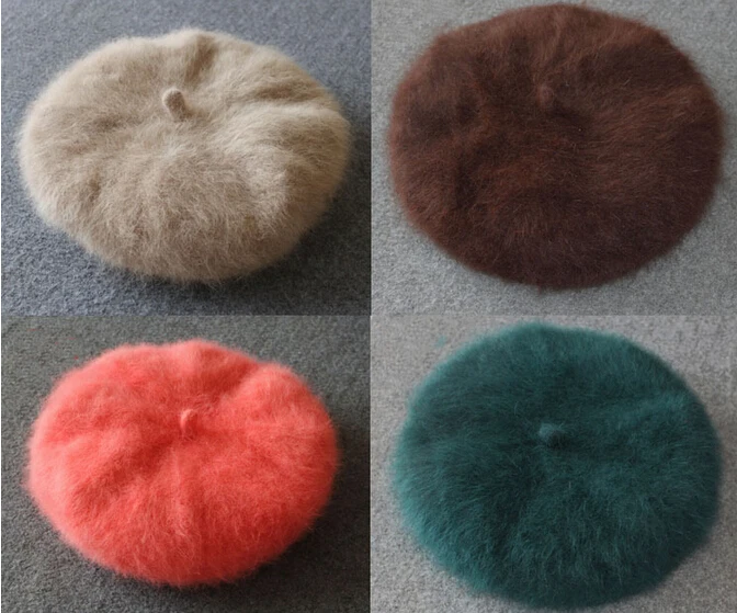 Женская меховая шапка из натуральной норки повседневная ручной работы модель FP702