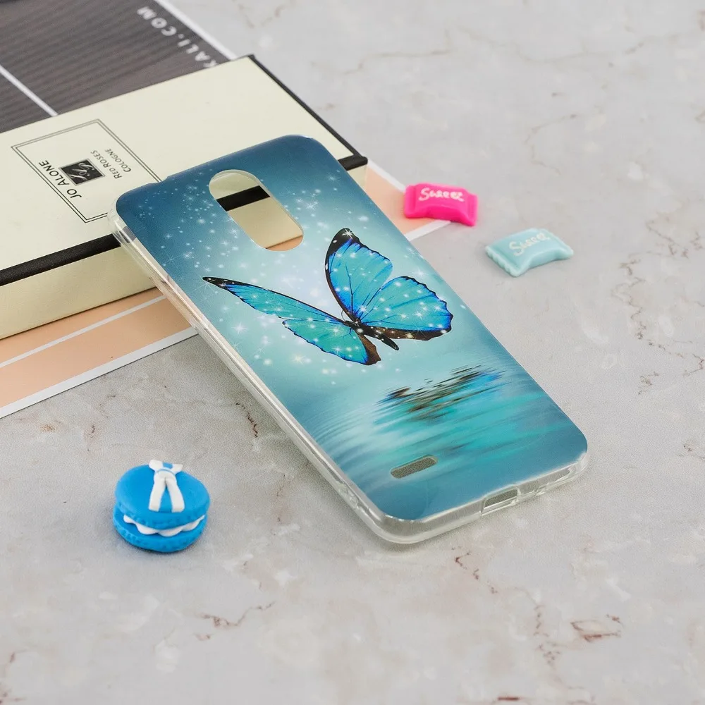 Luminous Case for coque LG K8 2018 / K9 Silicone Cover K10 |