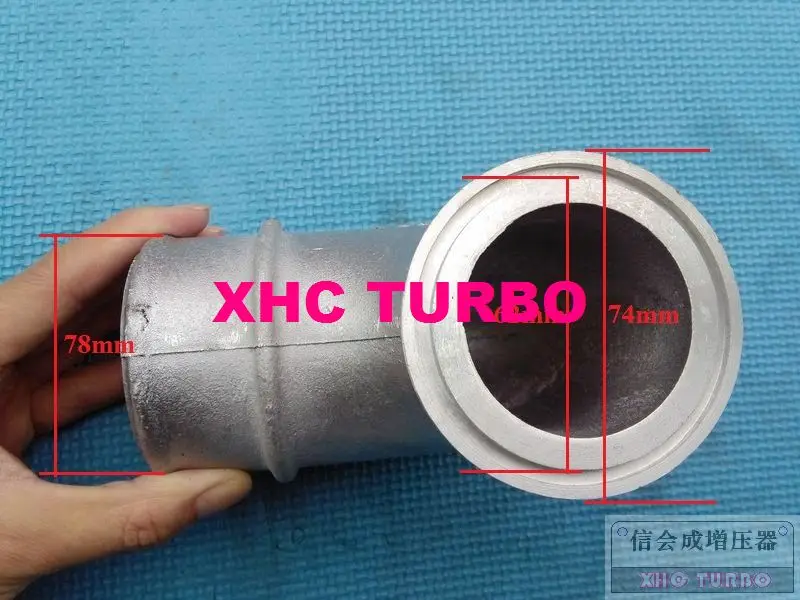 Новинка HX35W 6BT 6BTA 5.9L 180HP 210HP Турбокомпрессор Выходная Труба 3918800|pipe|pipe elbowpipe turbo |