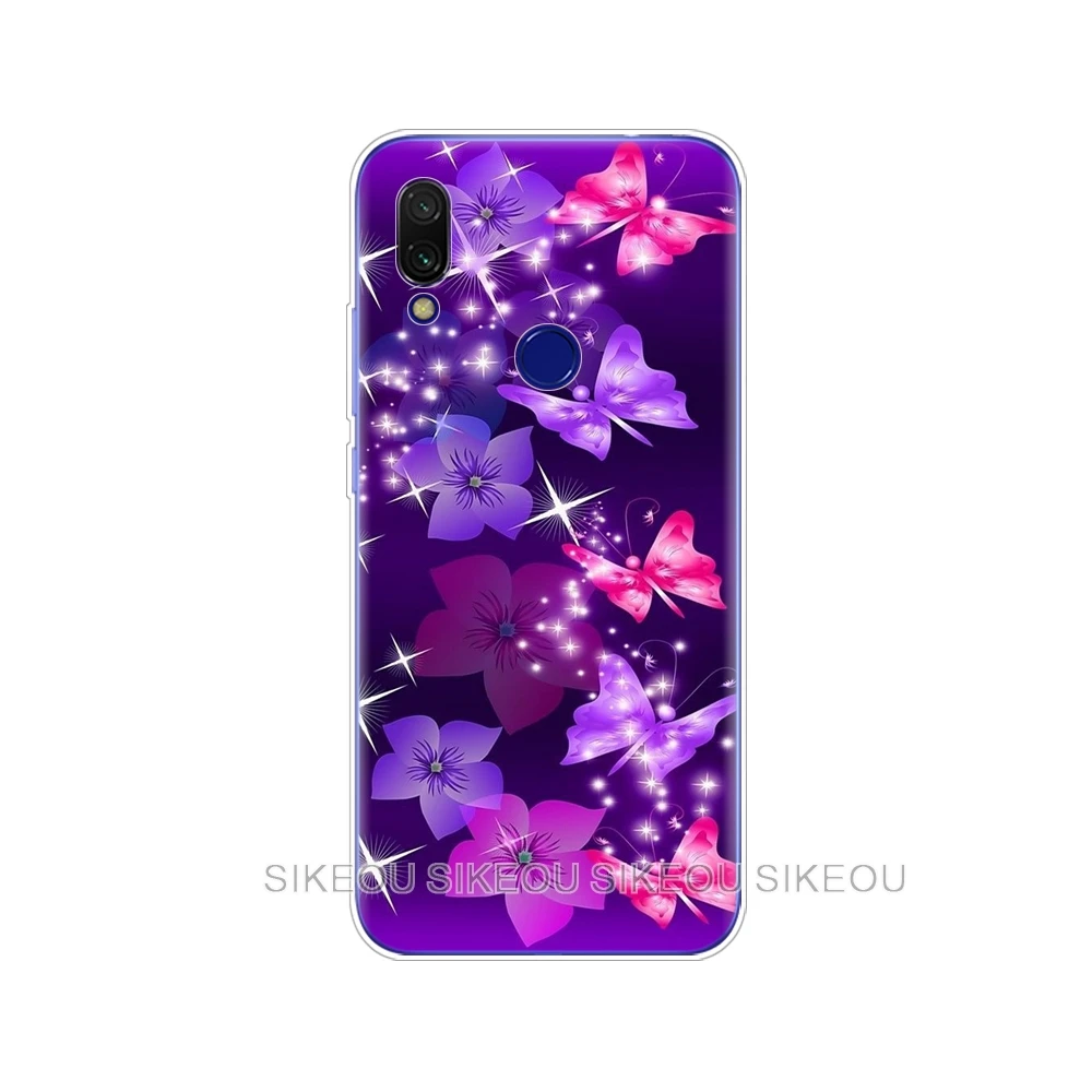 34689 Чехол для Xiaomi redmi 7, силиконовый мягкий ТПУ чехол для redmi 7, 6,26 дюймов, модель snapdragon 632, чехлы с рисунком - Цвет: 34689
