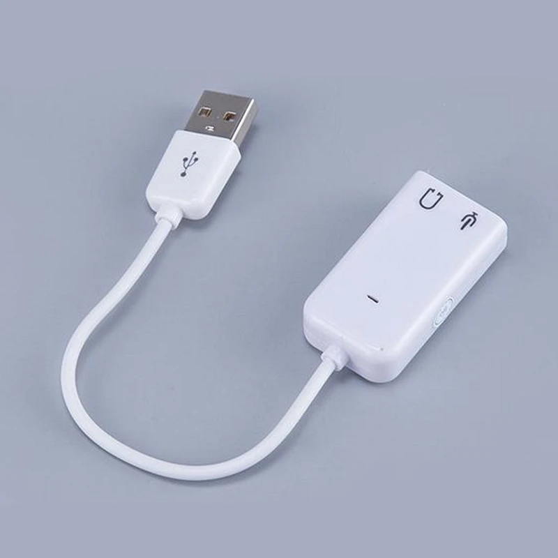 Внешняя 3D Звуковая карта Sienoc USB 2 0 виртуальный 7 1 каналов Xear Звуковой адаптер для