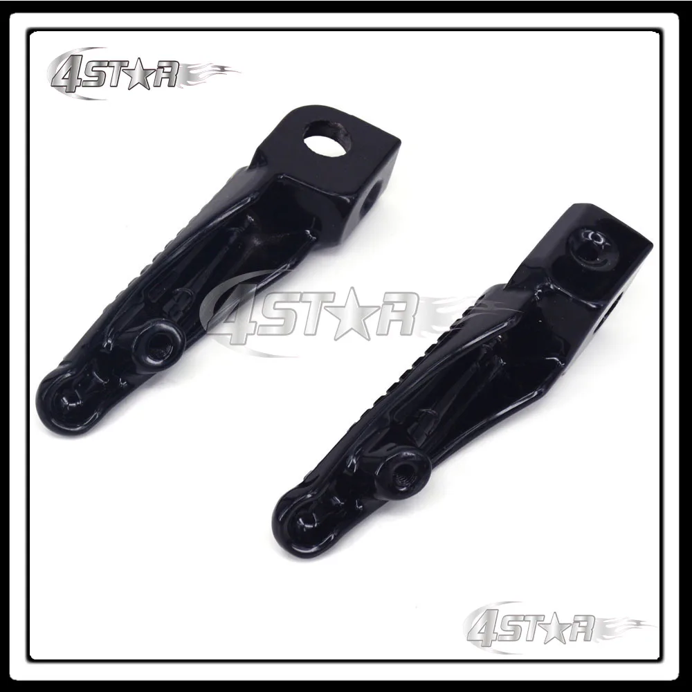 Алюминий черные мотоциклетные передние подножка мотоциклиста лежит педали и