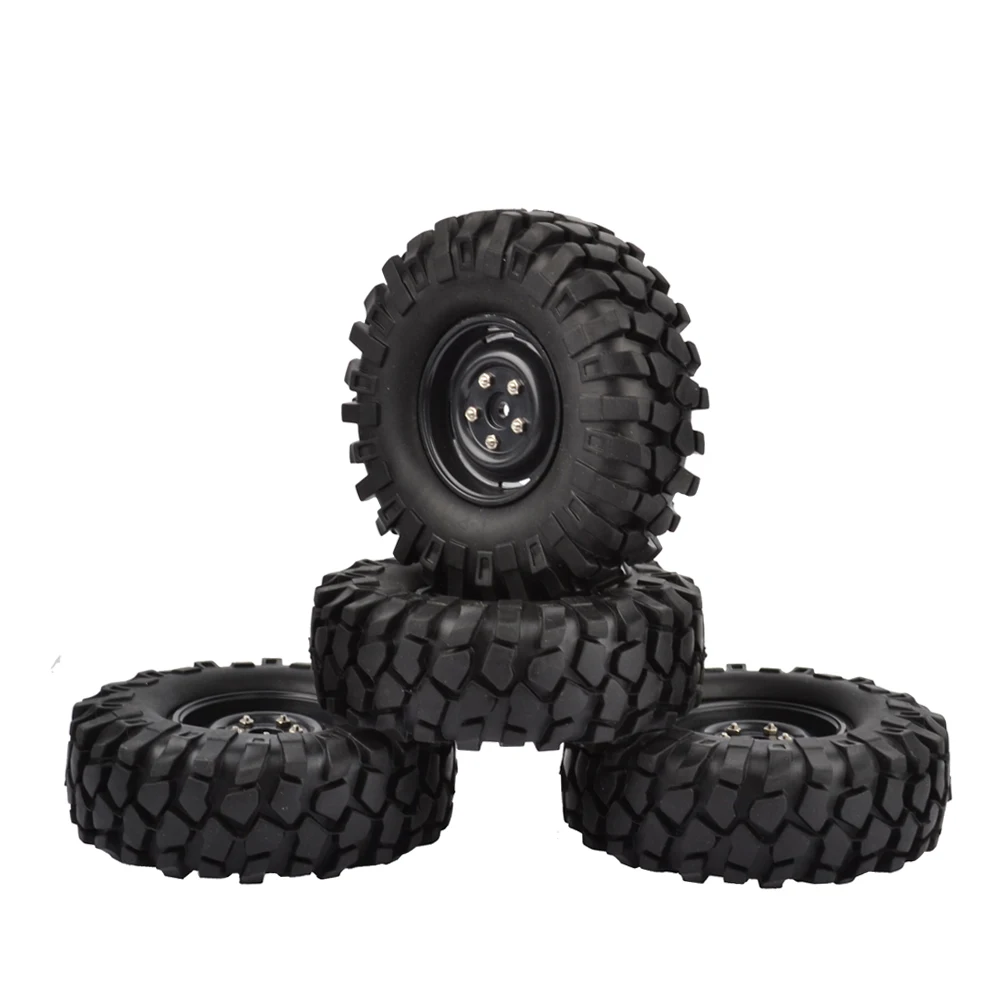 Резиновые шины и колесные диски для Axial SCX10 108 D90 D110 1 9 RC Rock Crawler 4 шт. 90046 мм 1/10