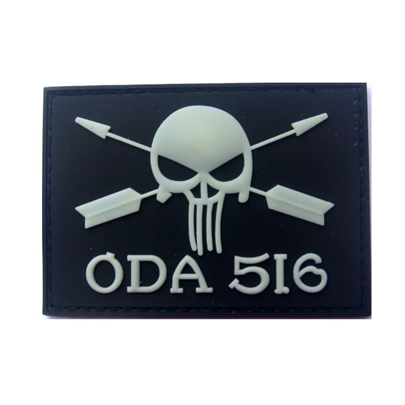 ODA 516 Тактический Патч 8*6 5 см оперативная Отслойка альфа Мораль патч ПВХ крюк &