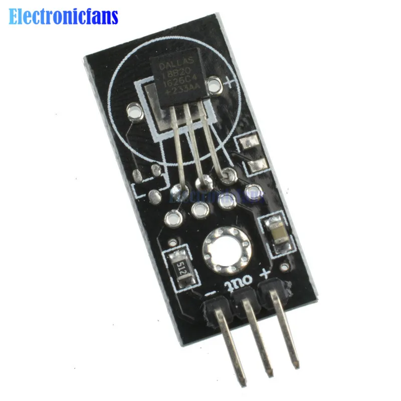 Цифровой модуль температуры DS18B20 датчика обнаружения для Arduino DC 5 В 18B20 2 шт. |