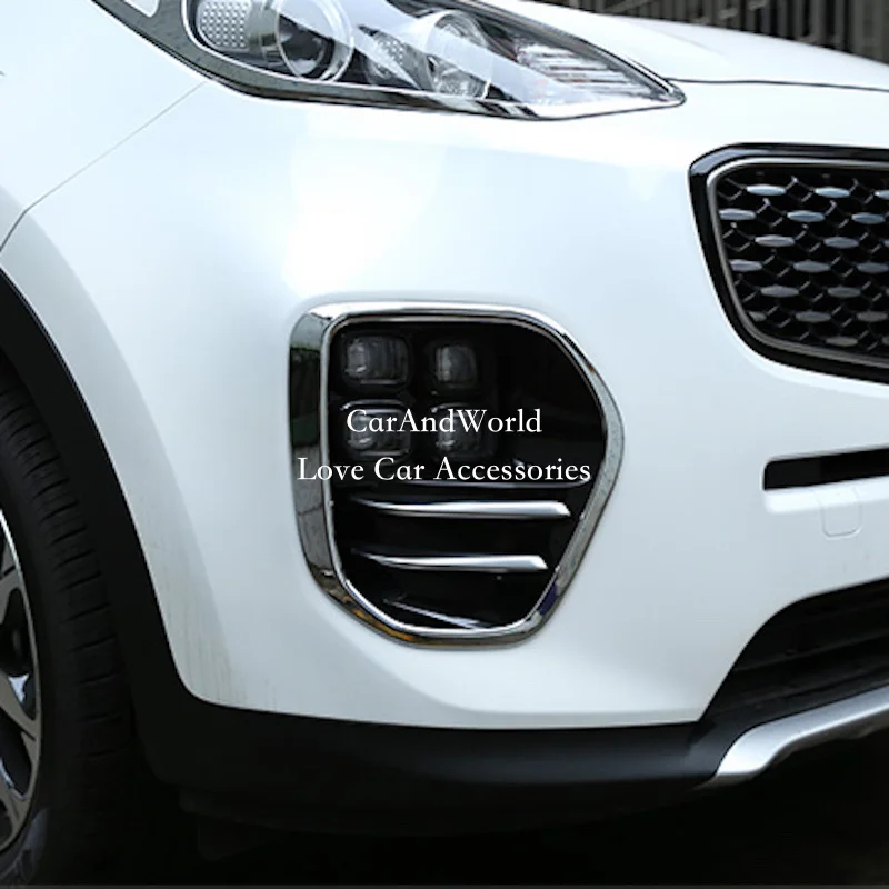 Передняя противотуманная фара для KIA Sportage 2016 2017 2018|Хромирование| |