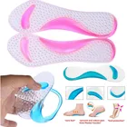 1 пара, горячая Распродажа, женские силиконовые гелевые стельки, ортопедические плоскостопие, для предотвращения коконов ног, стельки на высоком каблуке, стельки с супинатором